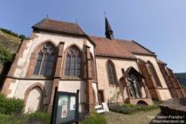 Neckar: Klosterkirche Maria Verkündigung in Hirschhorn - Foto: Stefan Frerichs / RheinWanderer.de