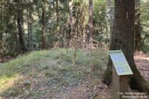 Taunus: Römische Turmreste am Wanderweg - Foto: Stefan Frerichs / RheinWanderer.de