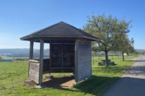 Nahe: Schutzhütte vor Nußbaum - Foto: Stefan Frerichs / RheinWanderer.de