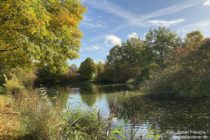 Niederrhein: Weiher am Esperance-Weg bei Kleve - Foto: Stefan Frerichs / RheinWanderer.de