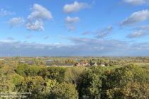 Niederrhein: Blick auf die Rheinebene mit der Waal bei Nimwegen - Foto: Stefan Frerichs / RheinWanderer.de