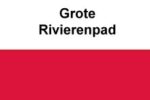 Markierungen des Grote Rivierenpad (Große-Flüsse-Weg)