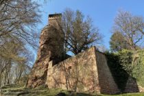 Pfälzerwald: Burg Berwartstein bei Erlenbach von Südosten - Foto: Stefan Frerichs / RheinWanderer.de