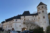 Mosel: Oberburg (Schloss Gondorf oder (von der) Leyen) von der Ortsseite in Gondorf - Foto: Stefan Frerichs / RheinWanderer.de