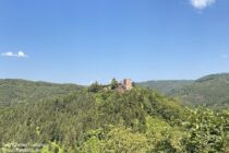 Mosel: Blick auf Burg Arras - Foto: Stefan Frerichs / RheinWanderer.de