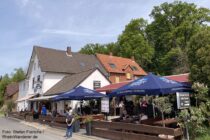 Main: Gaststätte Heißerackerhof bei Kleinostheim - Foto: Stefan Frerichs / RheinWanderer.de