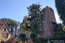 Main: Bergfried der Mildenburg von Miltenberg - Foto: Stefan Frerichs / RheinWanderer.de
