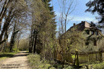 Spessart: Wanderweg am Forsthaus Lohrer Straße - Foto: Stefan Frerichs / RheinWanderer.de