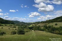 Spessart: Blick ins Streilbachtal - Foto: Stefan Frerichs / RheinWanderer.de