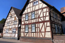 Spessart: Fachwerkhäuser in Volkersbrunn - Foto: Stefan Frerichs / RheinWanderer.de