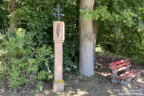 Spessart: Bildstock von 1757 bei Volkersbrunn - Foto: Stefan Frerichs / RheinWanderer.de