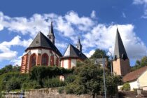 Spessart: Talseite der Wallfahrtskirche Hessenthal - Foto: Stefan Frerichs / RheinWanderer.de