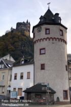 Mittelrhein: Runder Turm in Sankt Goarshausen - Foto: Stefan Frerichs / RheinWanderer.de