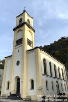 Mittelrhein: Evangelische Pfarrkirche in Sankt Goarshausen - Foto: Stefan Frerichs / RheinWanderer.de