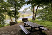 Mittelrhein: Rastplatz am Spayblick - Foto: Stefan Frerichs / RheinWanderer.de