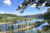 Mittelrhein: Spayblick rheinabwärts auf Spay - Foto: Stefan Frerichs / RheinWanderer.de