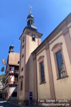 Main: Alte Sankt-Laurentius-Kirche von Freudenberg am Main - Foto: Stefan Frerichs / RheinWanderer.de