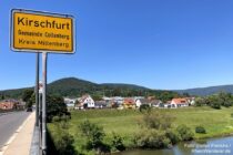 Main: Blick von Mainbrücke auf Kirschfurt - Foto: Stefan Frerichs / RheinWanderer.de