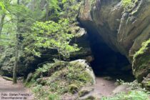 Sächsische Schweiz: Großer Zugang zur Teufelsküche im Uttewalder Grund - Foto: Stefan Frerichs / RheinWanderer.de